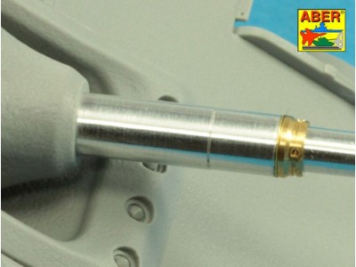 German 8,8cm Two part Pak 43/3 L/71 barrel for Jagdpanther Ausf G1 late & G2 (Takom) 