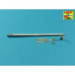 7,5 cm  barrel  with muzzle brake for Panther Ausf.G  (Takom) 