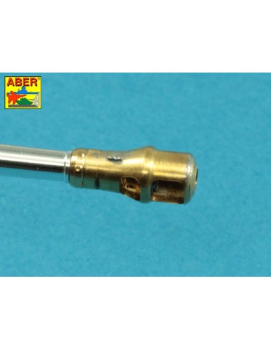 7,5 cm  barrel  with muzzle brake for Panther Ausf.G  (Takom) 