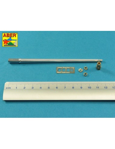7,5 cm  barrel  with muzzle brake for Panther Ausf.G  (Takom) 
