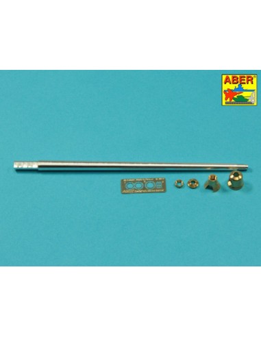 German 8,8cm One part Pak 43/3 L/71 barrel for Jagdpanther Ausf G1 early (Takom) 