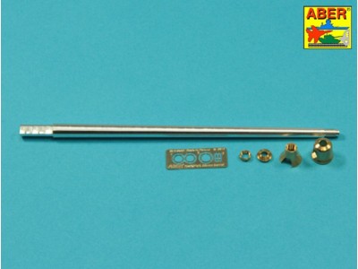 German 8,8cm One part Pak 43/3 L/71 barrel for Jagdpanther Ausf G1 early (Takom) 