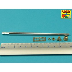 German 8,8cm One part Pak 43/3 L/71 barrel for Jagdpanther Ausf G1 early (Takom)  2