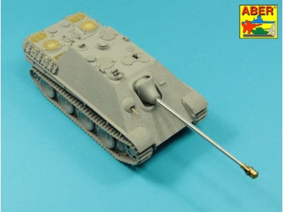 German 8,8cm One part Pak 43/3 L/71 barrel for Jagdpanther Ausf G1 early (Takom) 