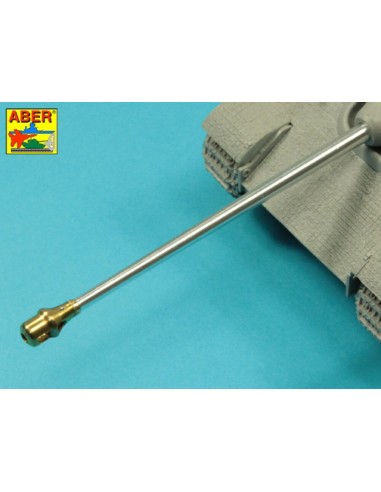 German 8,8cm One part Pak 43/3 L/71 barrel for Jagdpanther Ausf G1 early (Takom) 