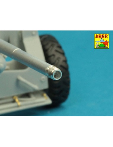 Barrel for 6 pdr Mk.IV (57mm) A/T Gun with ball muzzle brake 