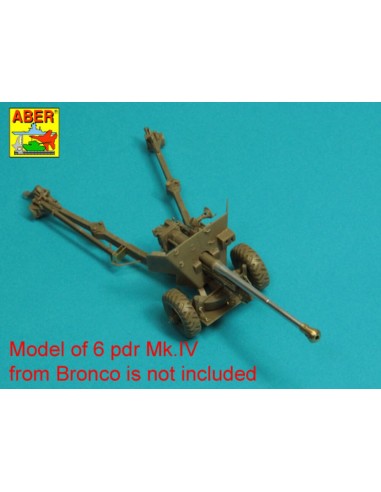 Barrel for 6 pdr Mk.IV (57mm) A/T Gun with ball muzzle brake 