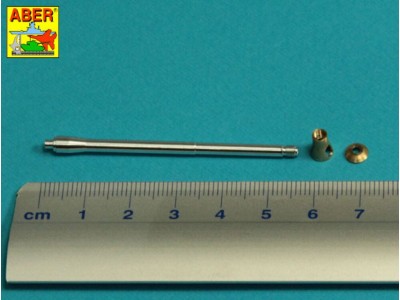 Barrel for 6 pdr Mk.IV (57mm) A/T Gun with ball muzzle brake 