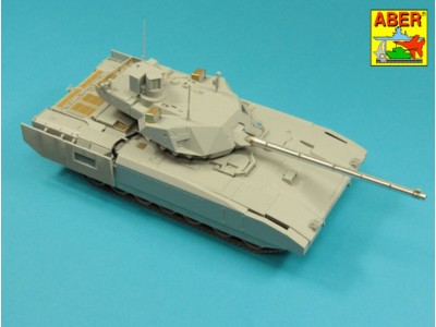 Armament for Russian Main Battle Tank T-14 ARMATA barrel for 125 mm 2A82-1M cannon &barrel for 12,7 mm Kord AA MG 