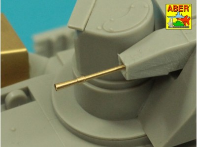 Armament for Russian Main Battle Tank T-14 ARMATA barrel for 125 mm 2A82-1M cannon &barrel for 12,7 mm Kord AA MG 
