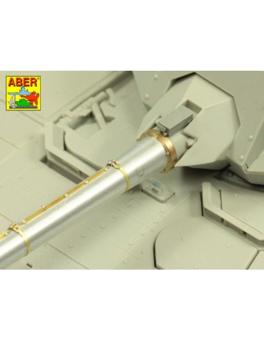 Armament for Russian Main Battle Tank T-14 ARMATA barrel for 125 mm 2A82-1M cannon &barrel for 12,7 mm Kord AA MG 