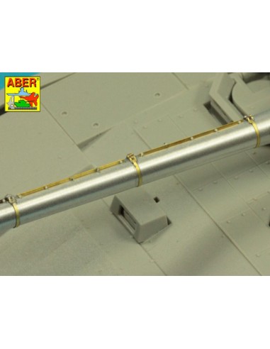 Armament for Russian Main Battle Tank T-14 ARMATA barrel for 125 mm 2A82-1M cannon &barrel for 12,7 mm Kord AA MG 