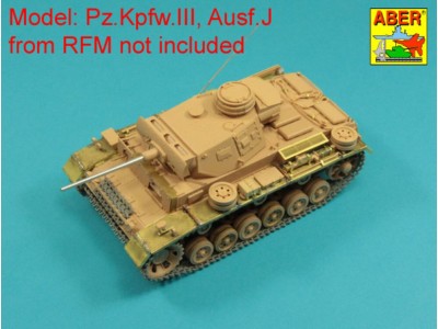 Germ.50mm KwK39L/60 Barrel Pz.Kpfw.IIIAusfJ, L,M. 