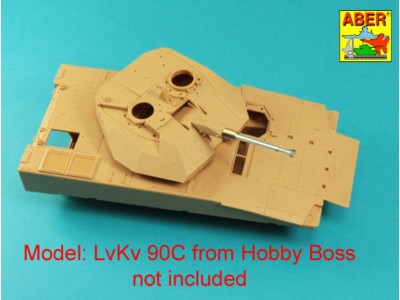 Bofors 40mm L/70 for Swedish LvKv 90C (Hobby Boss) 