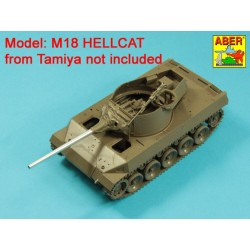 76mm M1A1 Barrel for M18 Helcat U.S. Tank Destroyer  2