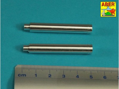 Barrels 120mm for German tank VT 1-2 (Takom) 