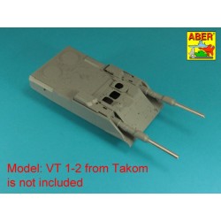 Barrels 120mm for German tank VT 1-2 (Takom)  2