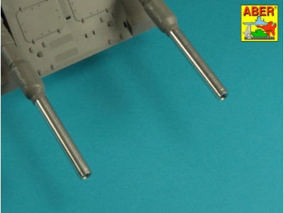 Barrels 120mm for German tank VT 1-2 (Takom) 