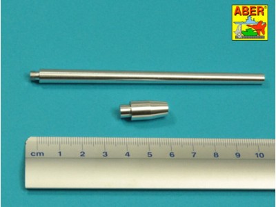 Barrel 128mm KwK 44 L/55 for Typ 204 Mauschen (Takom) 