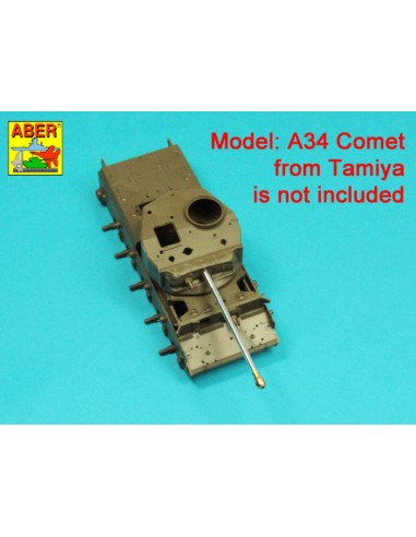 Barrel for British A34 Comet (Tamiya) 
