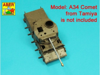 Barrel for British A34 Comet (Tamiya) 