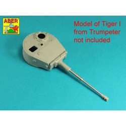 Tiger (, Ausf.E  88mm Barrel without muzzle brake  2