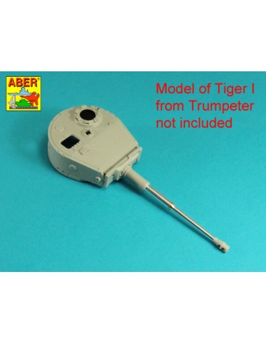 Tiger (, Ausf.E  88mm Barrel without muzzle brake 