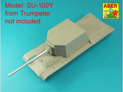 130mm Soviet B-13 barrel for SU-100Y SPG  (Trumpeter) 