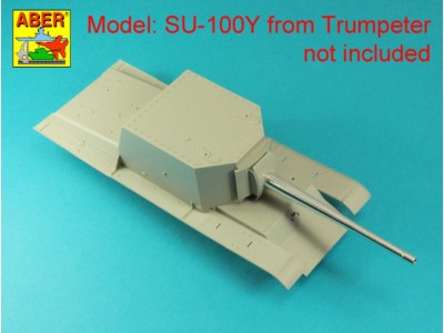 130mm Soviet B-13 barrel for SU-100Y SPG  (Trumpeter) 