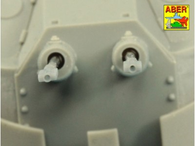 German 3CM Flak 103 two barrels for Kugelblitz tanks 