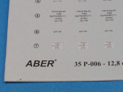 German 280 mm R Grenates 4331 for Leopold Rail Gun 