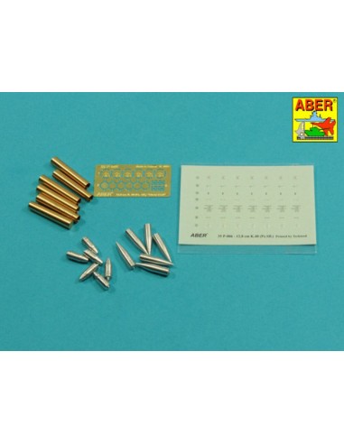 German ammunition set for12,8cm K.40 (Pz.Sfl.) Sturer Emil 