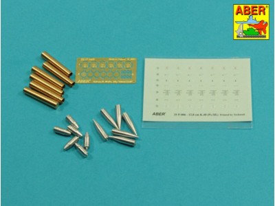 German ammunition set for12,8cm K.40 (Pz.Sfl.) Sturer Emil 