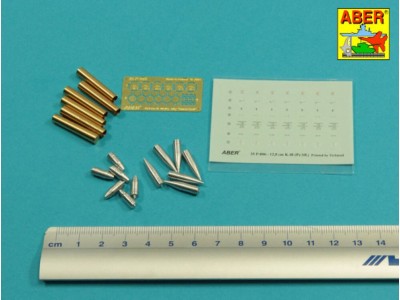 German ammunition set for12,8cm K.40 (Pz.Sfl.) Sturer Emil 