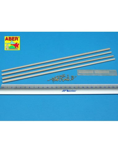 Telegraph-double pillar set for 4 cross bar with 8 insulators 