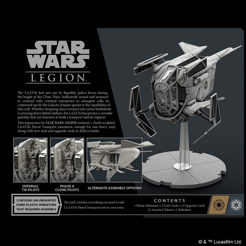 Star Wars Legion: LAAT/IE Patrol Transport...
