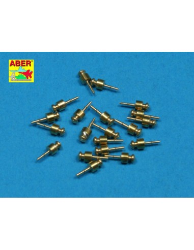 Set with 20 short foot insulators 