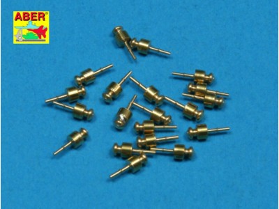 Set with 20 short foot insulators 