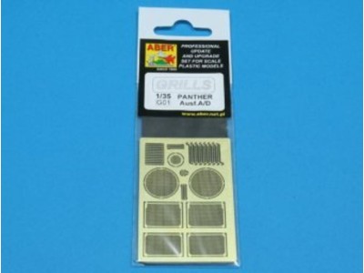Grilles for Panther, Ausf. A/D 