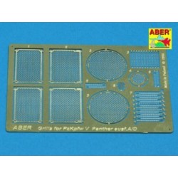 Grilles for Panther, Ausf. A/D  2