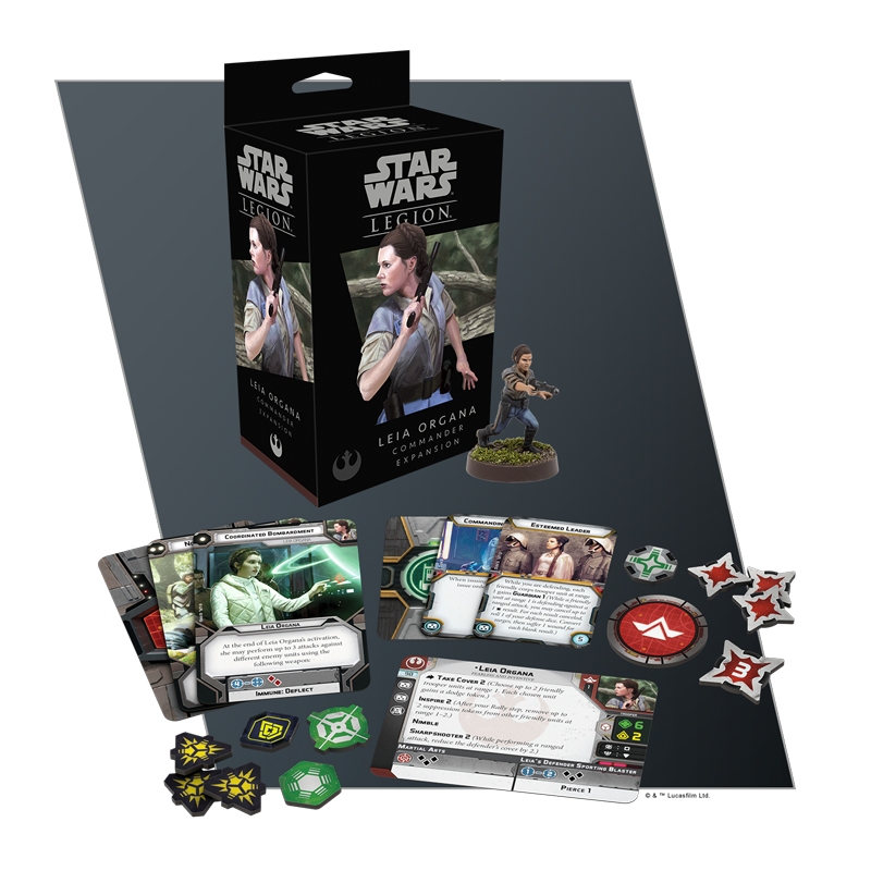 Leia Organa Commander (Anglais)