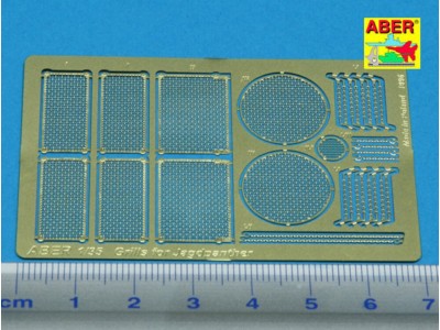Grilles for Jagdpanther 