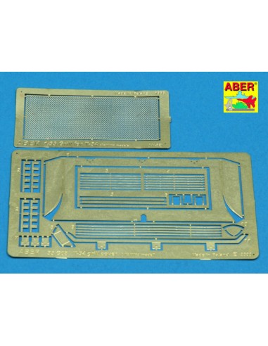 T-34 grill cover (Tamiya model) 