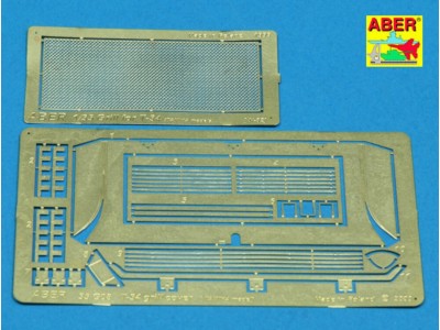 T-34 grill cover (Tamiya model) 