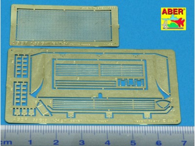 T-34 grill cover (Tamiya model) 