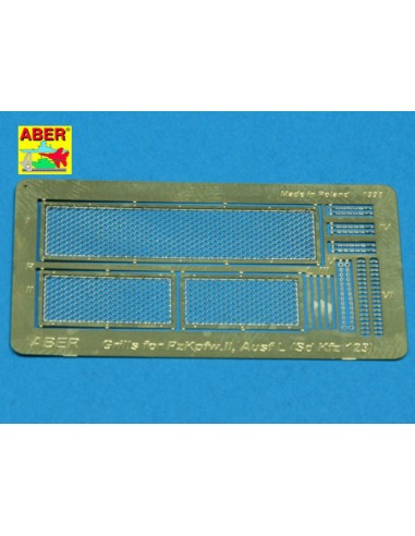 Grilles for Panzer II, Ausf. L - Luchs 