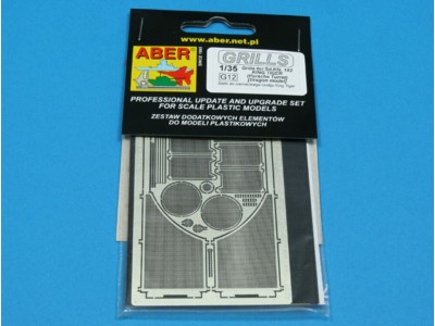 Grilles for Sd.Kfz.182 King Tiger (Porshe turret) 
