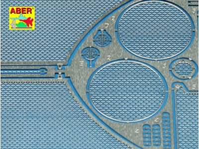 Grilles for Sd.Kfz.182 King Tiger (Porshe turret) 