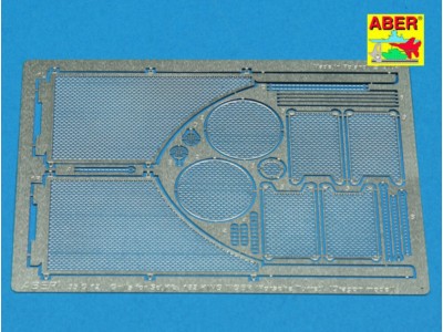 Grilles for Sd.Kfz.182 King Tiger (Porshe turret) 