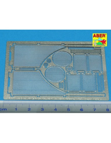 Grilles for Sd.Kfz.182 King Tiger (Porshe turret) 
